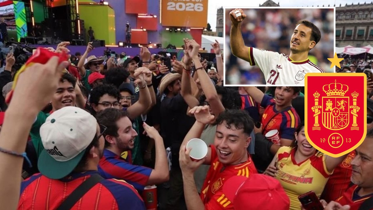 España toma la delantera en la semifinal contra Francia y así se festeja en el FIFA Fan Fest de CDMX