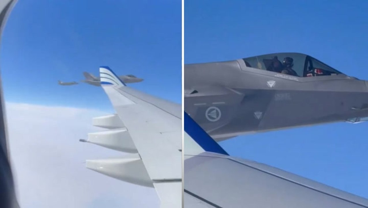 Norway receive heroes’ welcome with fighter jet escort as they return from historic World Cup run