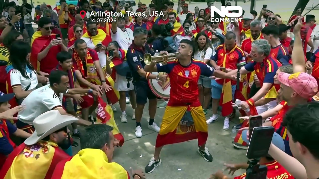 Francia és spanyol szurkolók lepik el Texas utcáit a vb-elődöntő előtt