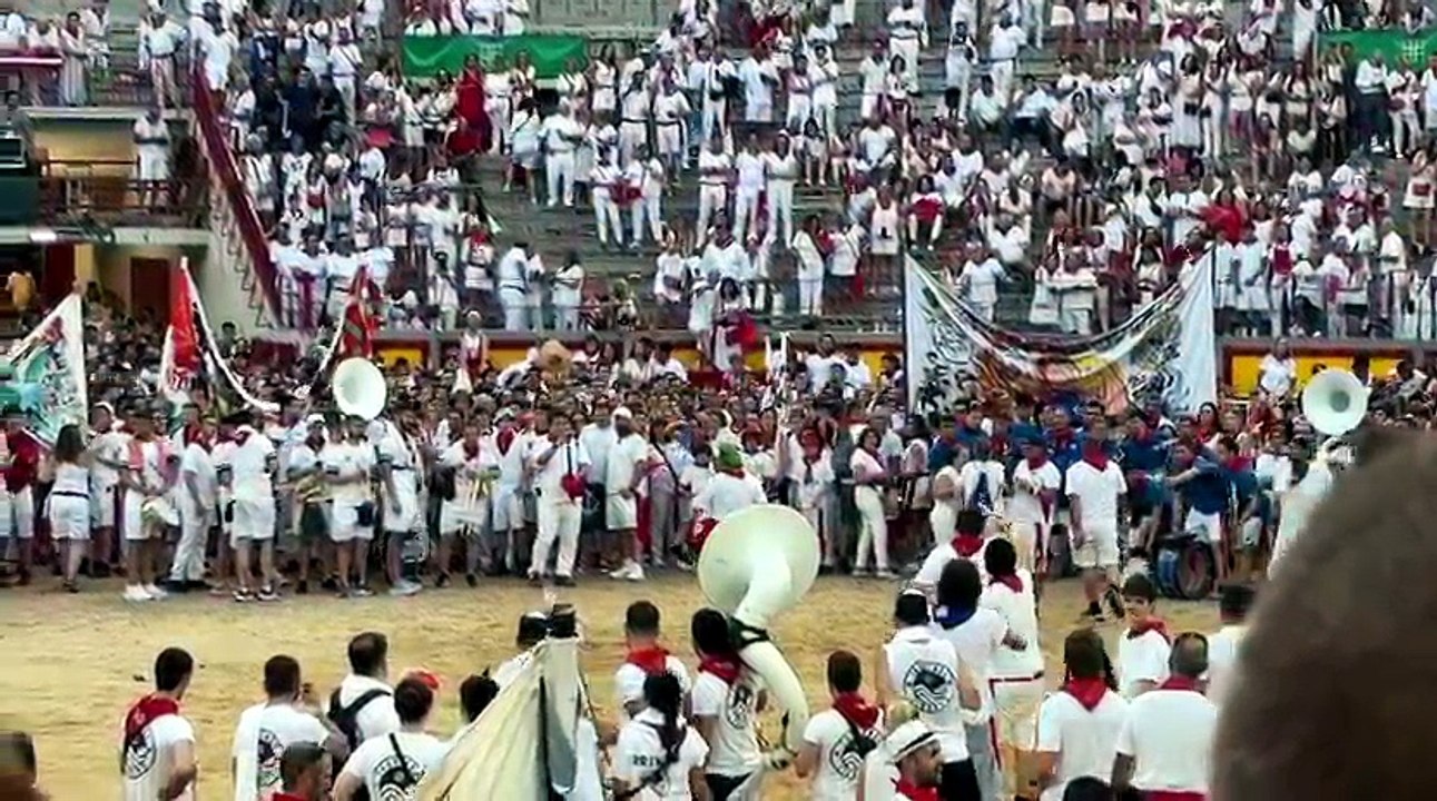 El 'Joker' en la salida de las peñas