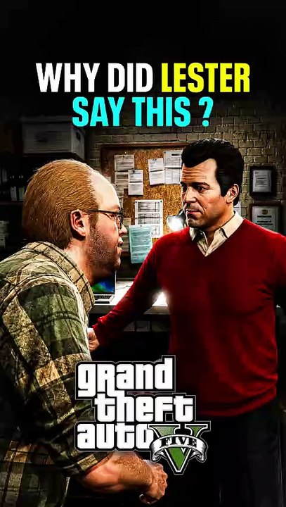Why Did Lester Say This #GamesTyphoon #Gta5 #Gtav #Shorts #Michael #DeadMan