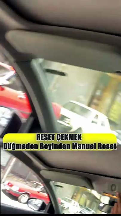 46 MANUEL RESET ÇEKME ÜÇ TÜRLÜ DÜĞMEDEN BEYİNDEN ve MANUEL RESET Test Tavan Döşemesi Değişti Tel 🢃