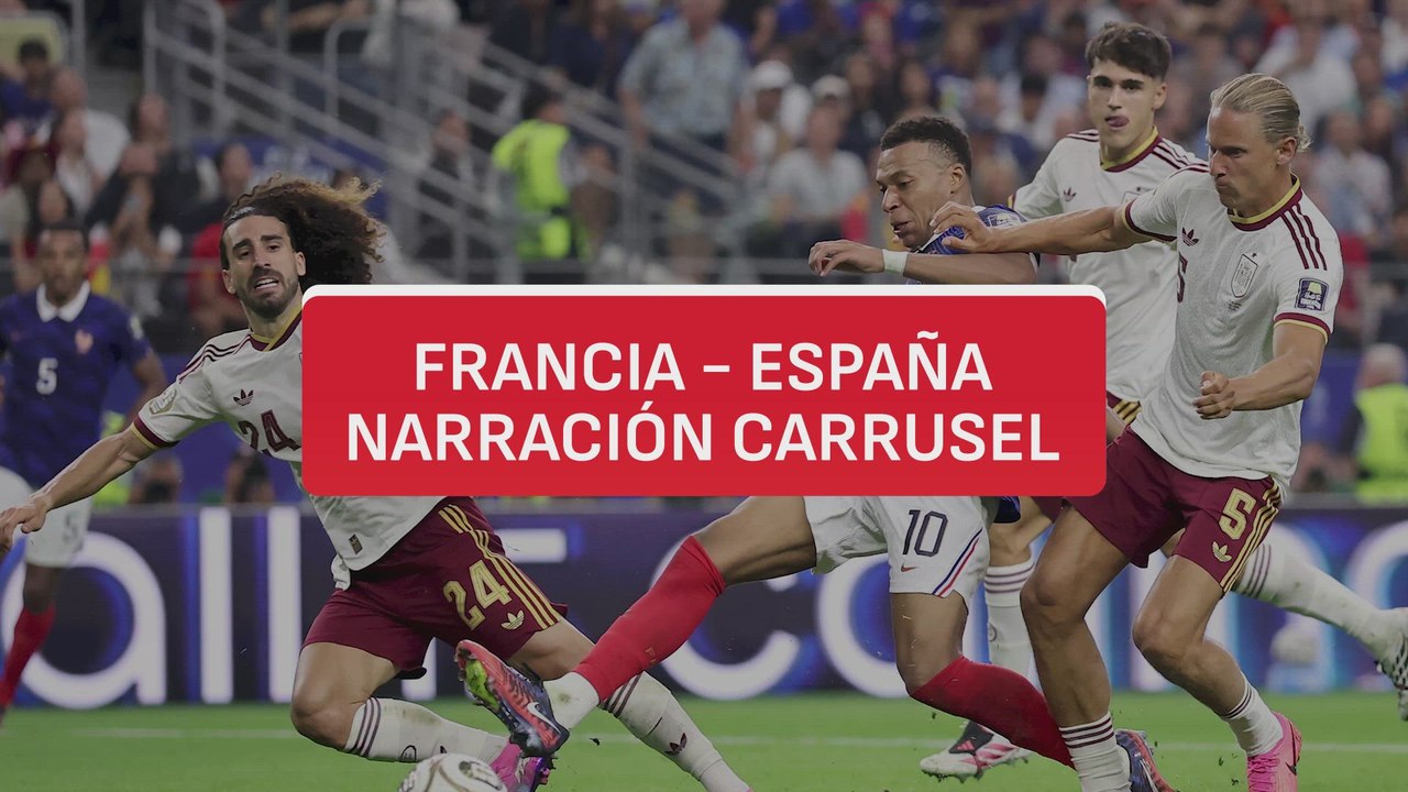 Resumen y goles del Francia 0 - España 2