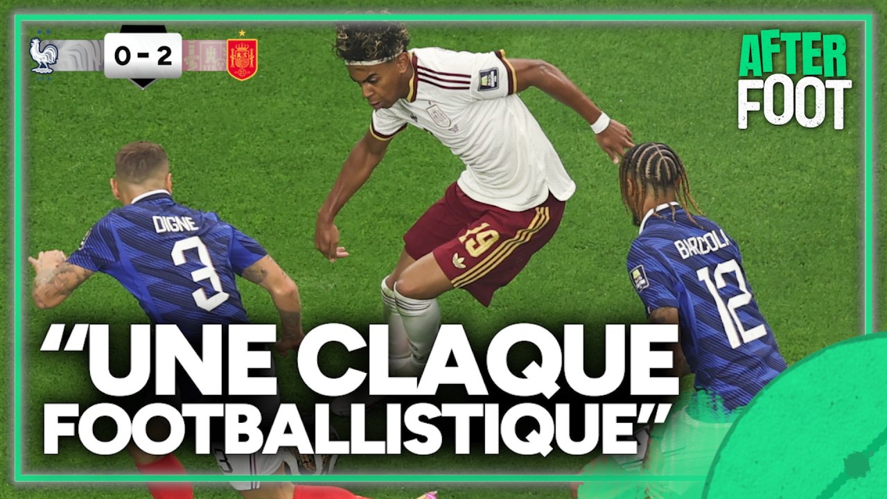 France 0-2 Espagne : "Une leçon criante", "on a vu les Bleus trop beaux" déplore l'After