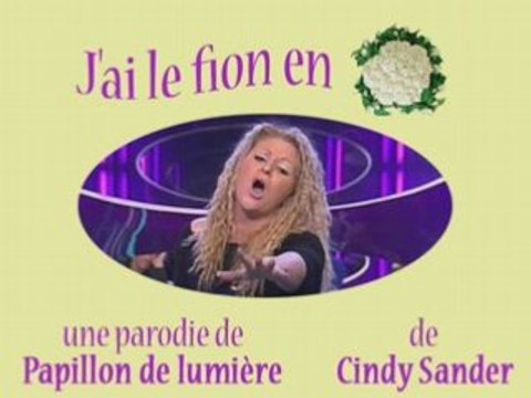 Parodie de Cindy Sander - J'ai le fion en chou-fleur