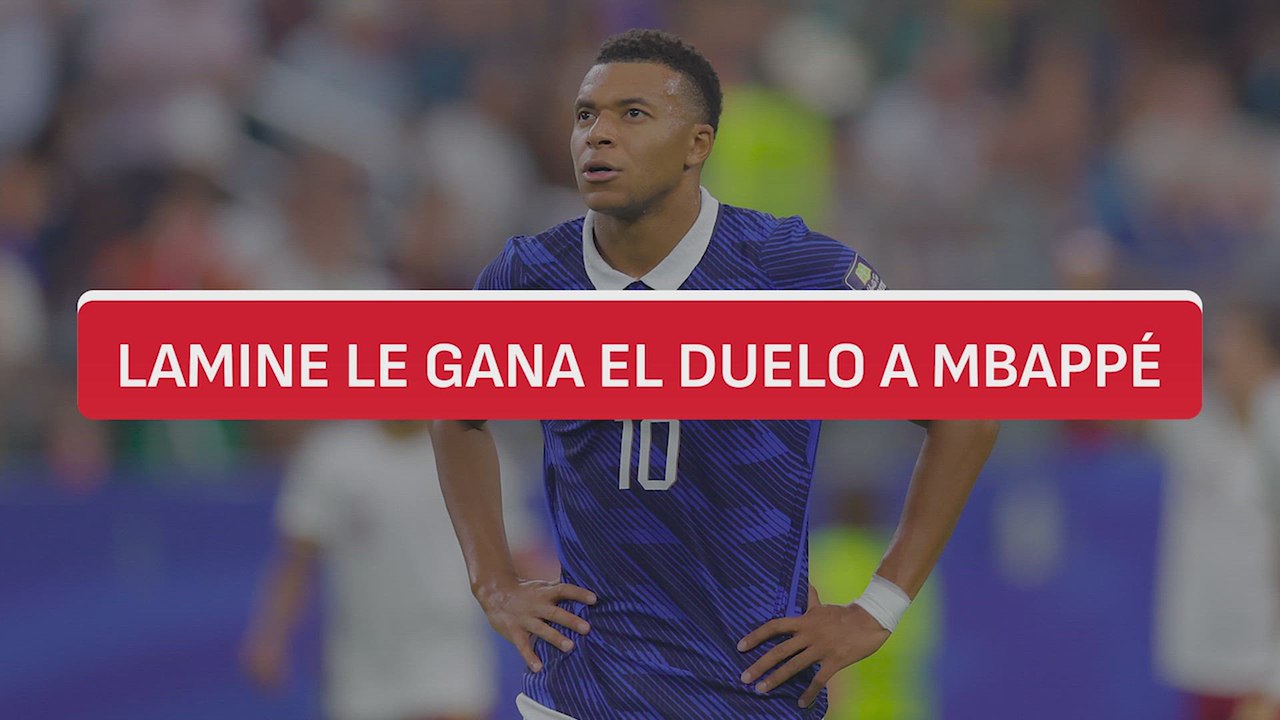 Lamine le gana el duelo a un desaparecido Mbappe: su partido completo | Francia 0 - España 2
