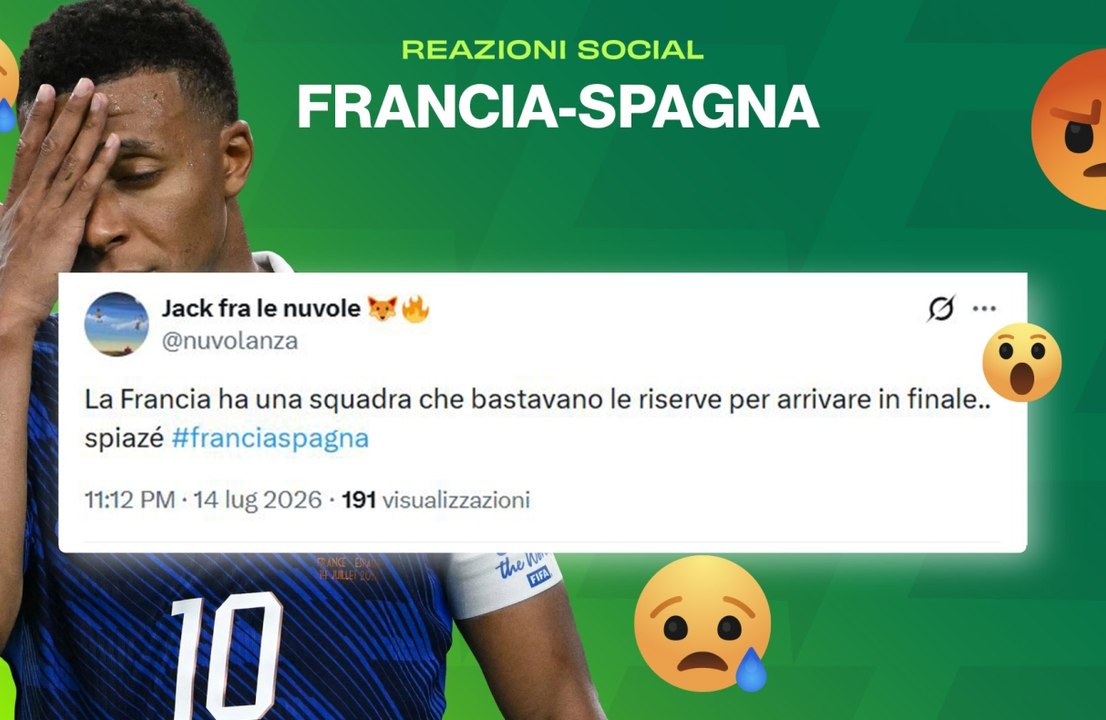 “Ma non dovevano vincere il Mondiale?”: le reazioni social alla sconfitta della Francia