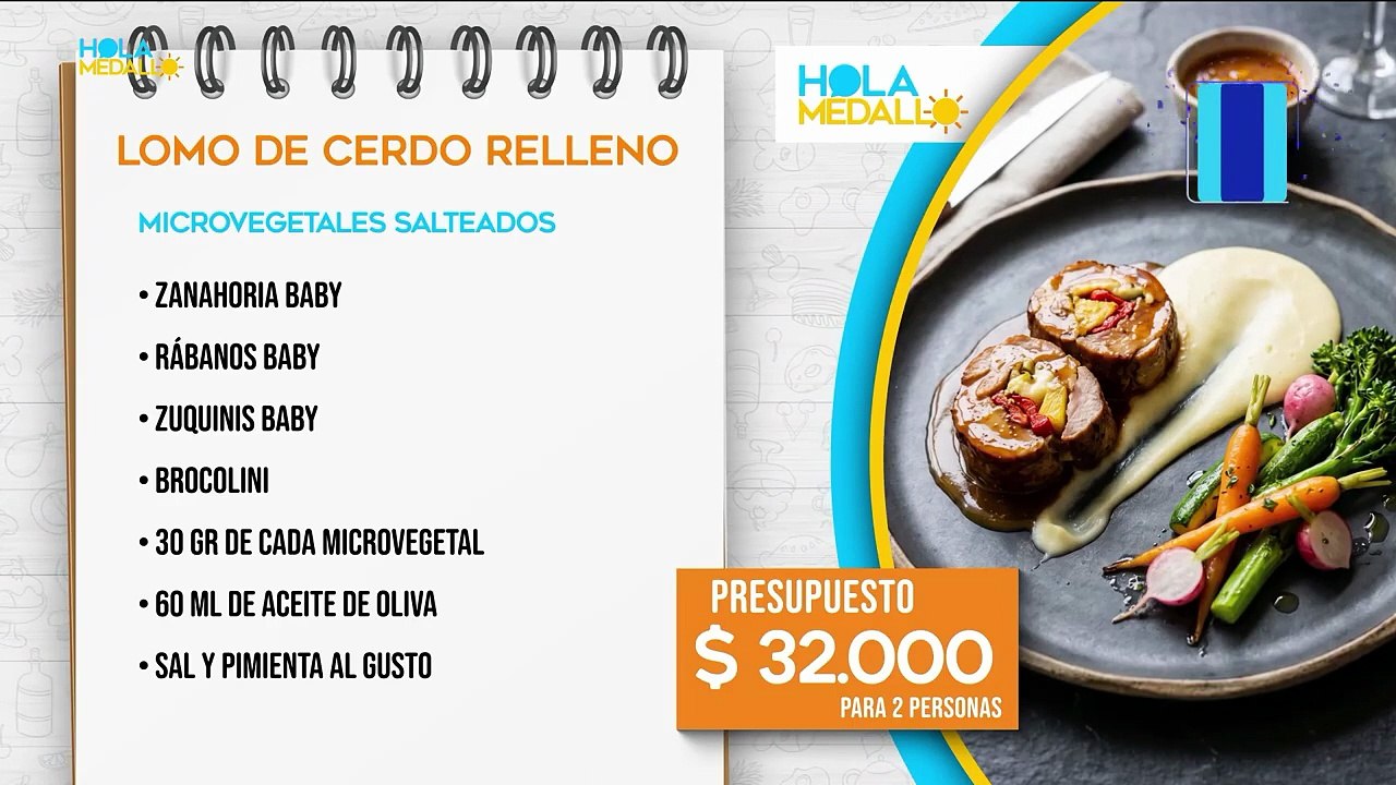 Receta lomo de cerdo con salsa de caramelo [Hola Medallo] Telemedellín