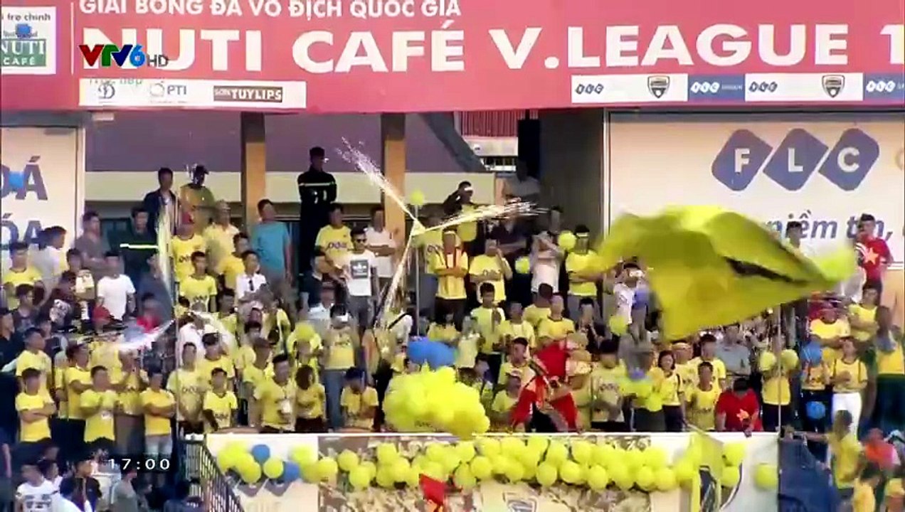 Thanh Hóa 1-0 Sanna Khánh Hòa BVN - Goals and Highlights (8/10/2018) | VTV6 HD