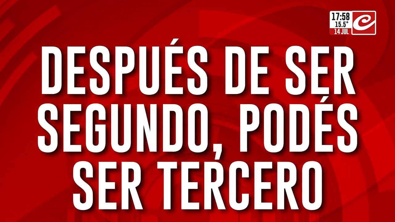 Después de ser segundo, podés ser tercero: Francia eliminado