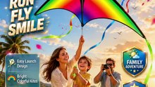 3-Piece Butterfly Delta Octopus Kite Set