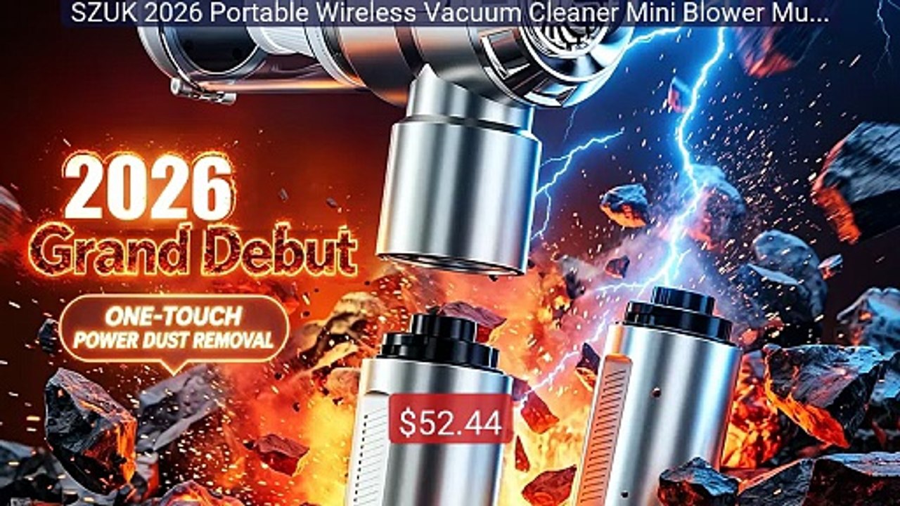 SZUK 2026 Portable Wireless Vacuum Cleaner Mini Blower Multi New C... -- Best Deal 2026 | Shop Now!