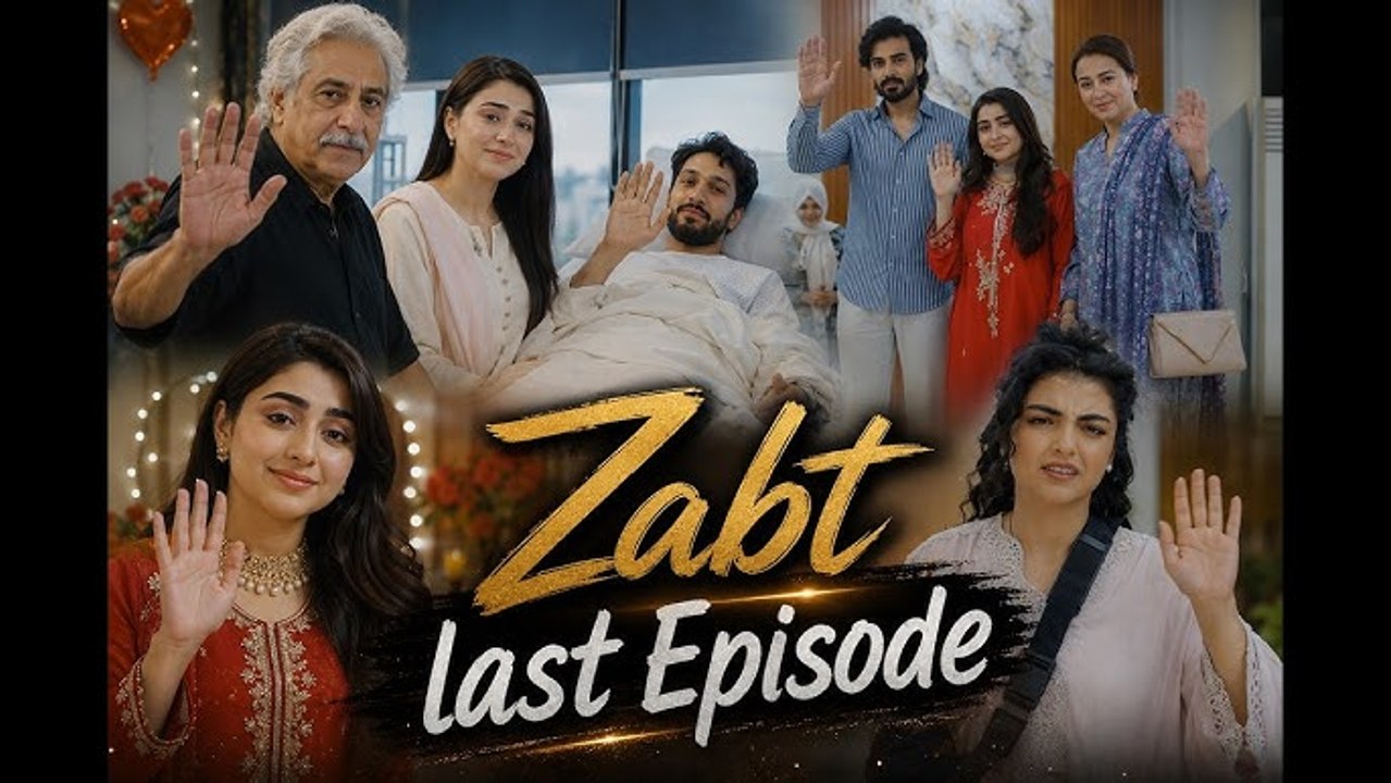 Zabt last ep 41 Pakistani drama [Full Movie]