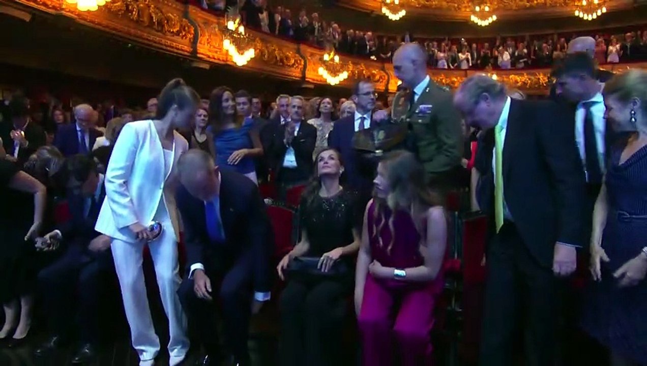 Los reyes y sus hijas presiden la ceremonia de entrega de los premios Princesa de Girona 2026