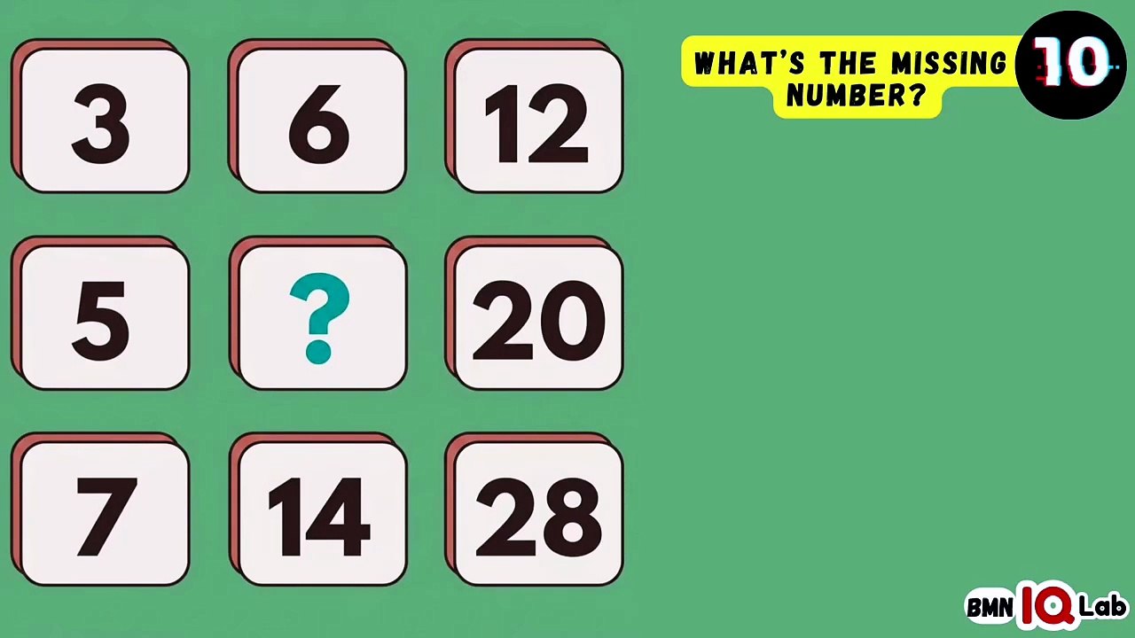 #OnlyGeniuses ✋️😎 What’s the missing number? (Part 2) 🤔