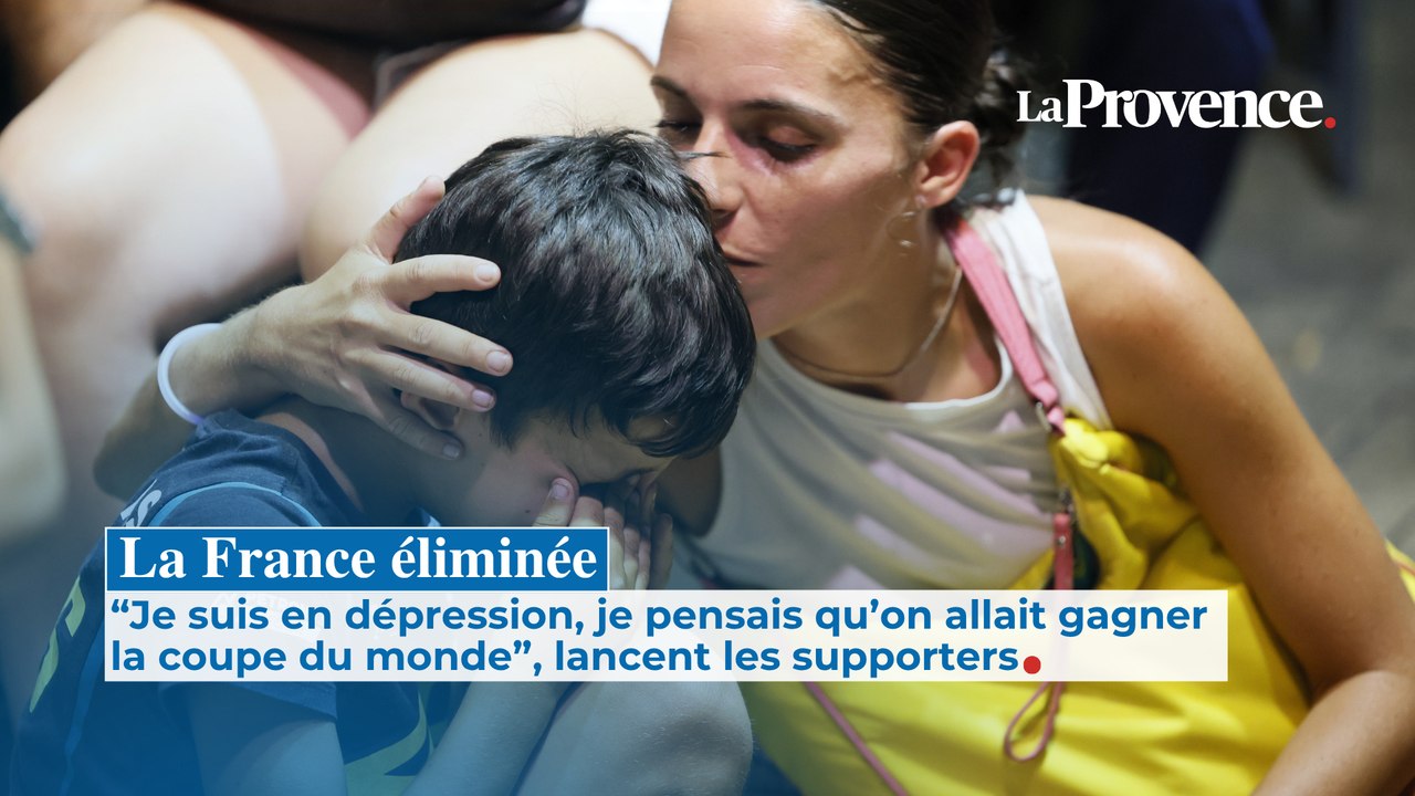 France-Espagne : les supporters "en dépression" : "Je pensais qu’on allait gagner la coupe du monde”
