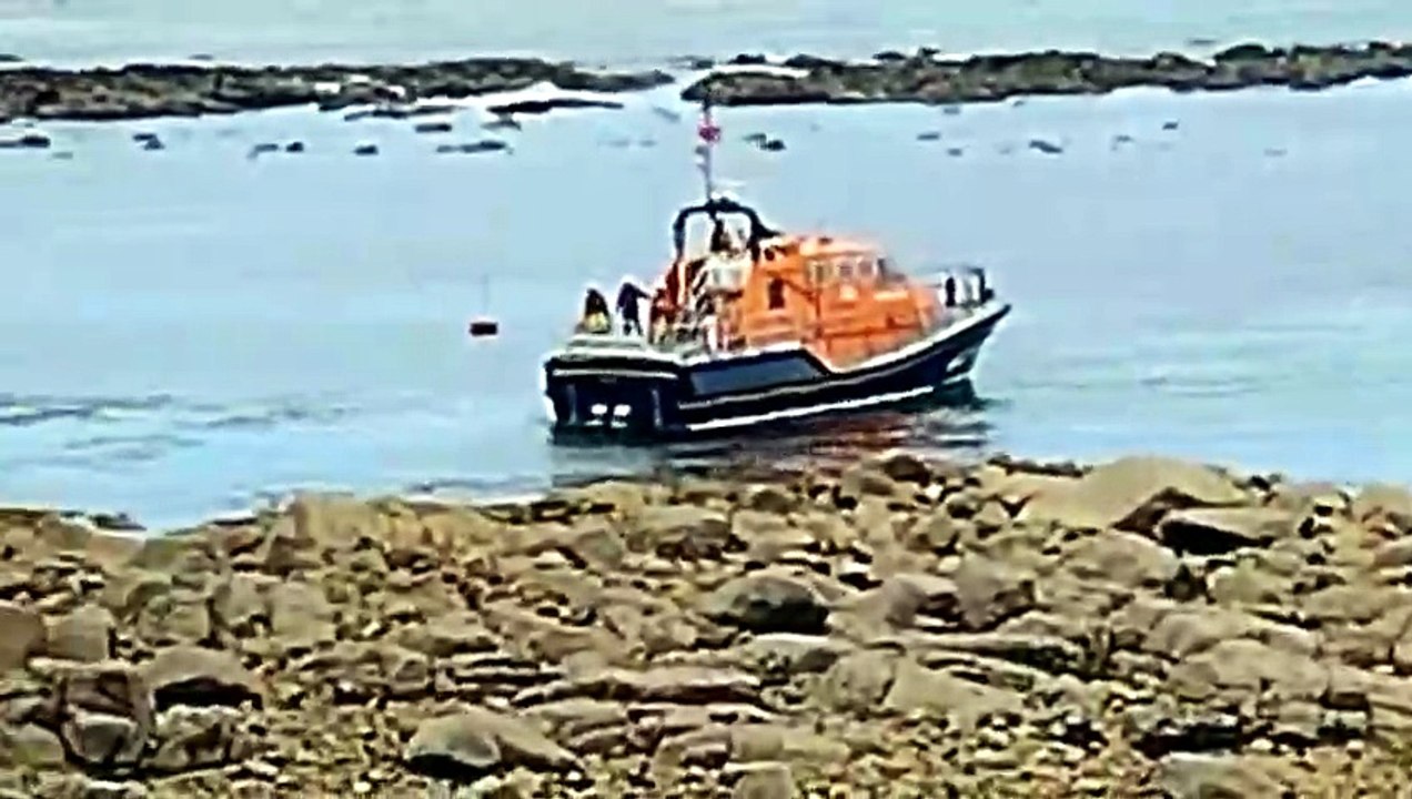 RNLI Boat in Cornwall