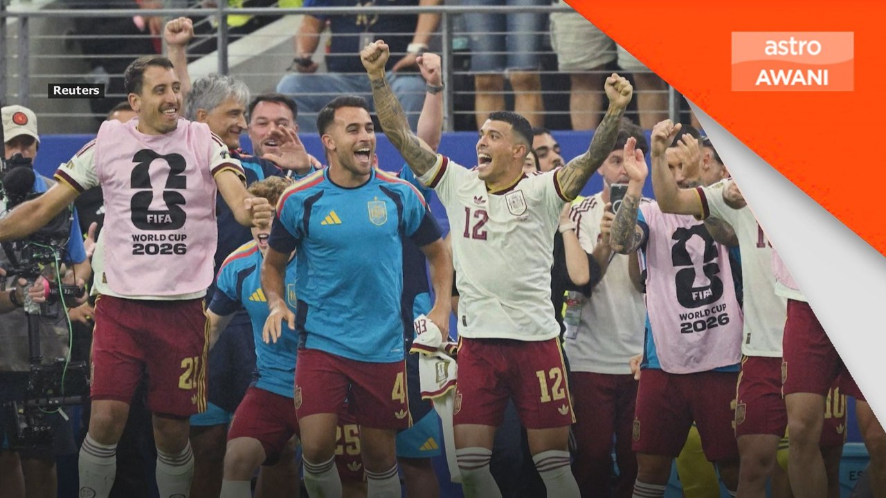 Sepanyol tewaskan Perancis 2-0, mara ke final Piala Dunia