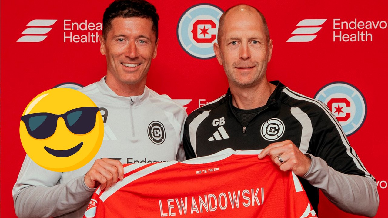 Robert Lewandowski es presentado oficialmente con el Chicago Fire de la MLS