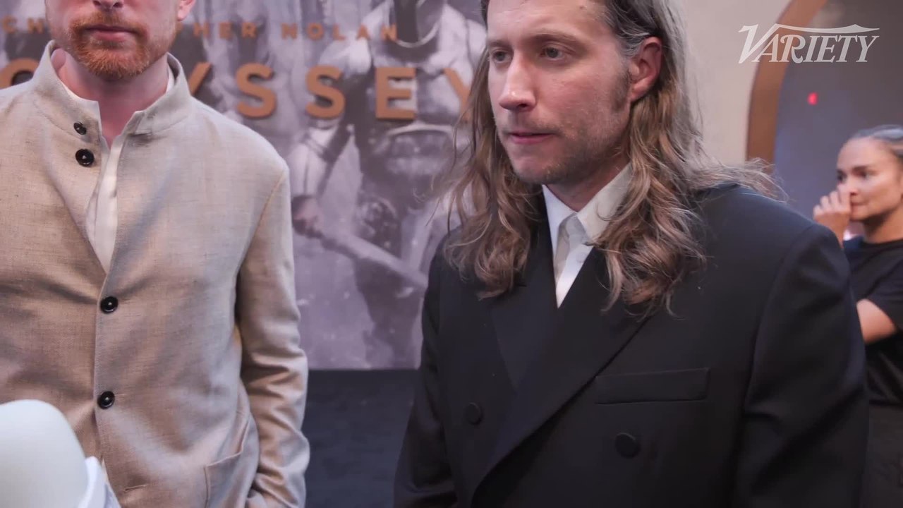 Ludwig Göransson Full Interview - The Odyssey red carpet