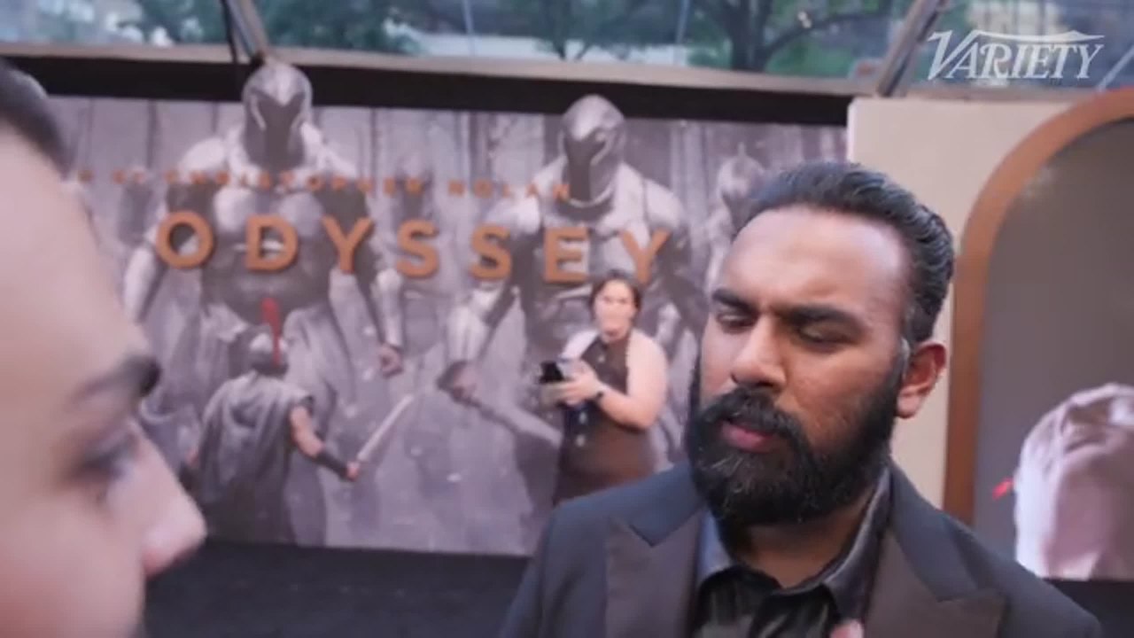 Himesh Patel Full Interview - The Odyssey red carpet