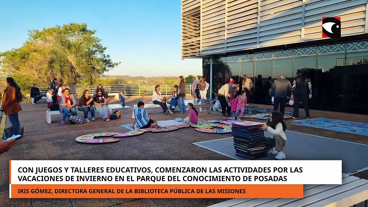 Comenzaron las actividades por las vacaciones en el Parque del Conocimiento
