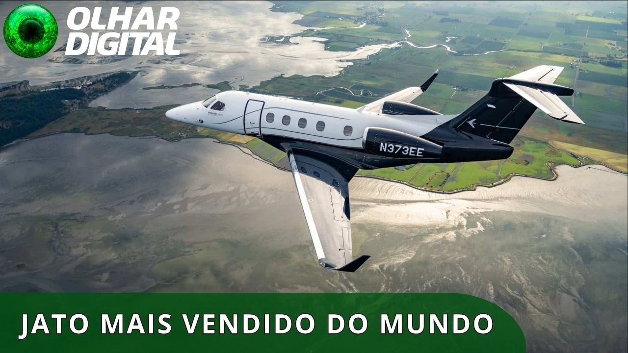 Phenom 300EV: jato da Embraer faz pouso sozinho em caso de emergência