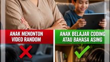 Kenapa saya membiarkan anak saya main gadget 2 jam sehari