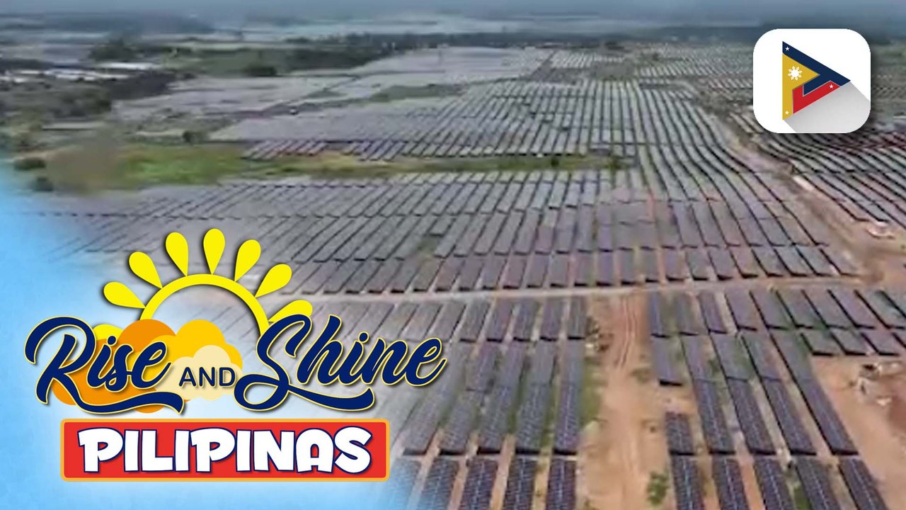 Inagurasyon ng Phase 1 ng MTerra Solar Project sa Nueva Ecija na pinakamalaking solar at battery storage sa buong mundo, pinangunahan ni PBBM | ulat ni Cleizl Pardilla