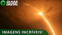 Sucesso! SpaceX risca o céu e lança mais 29 satélites Starlink