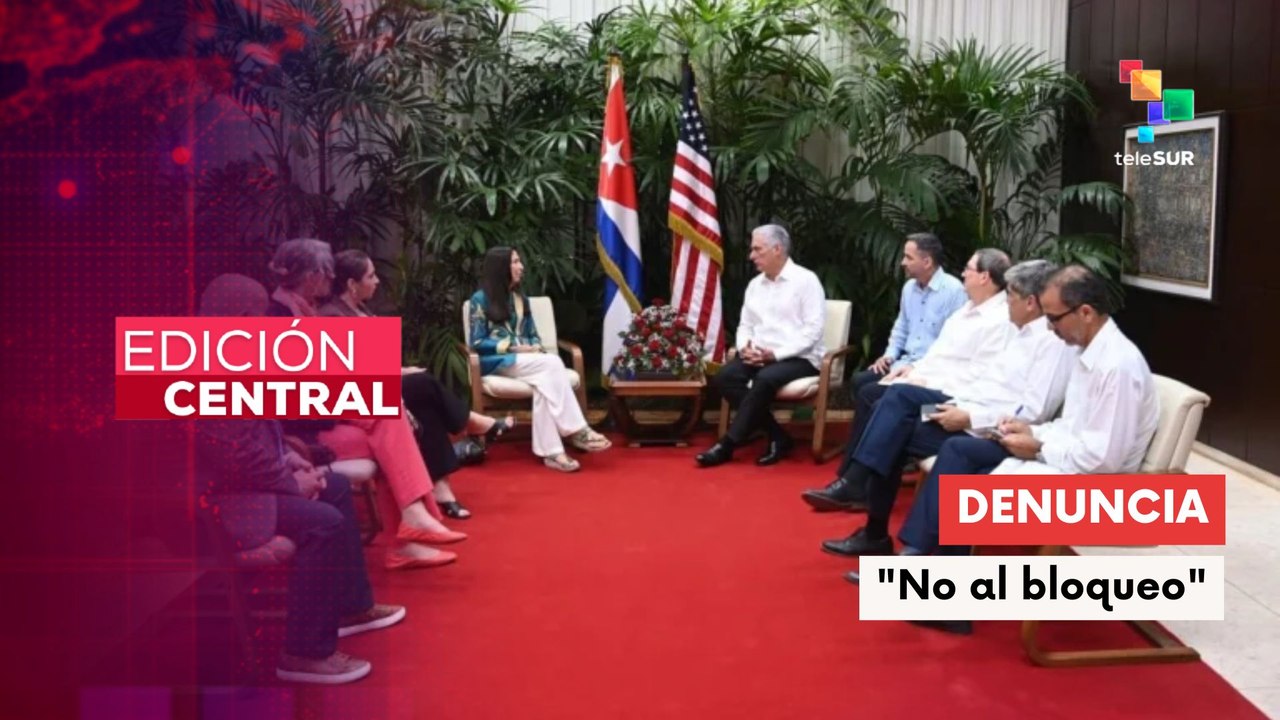 Congresistas demócratas de EE. UU. visitan Cuba y denuncian bloqueo