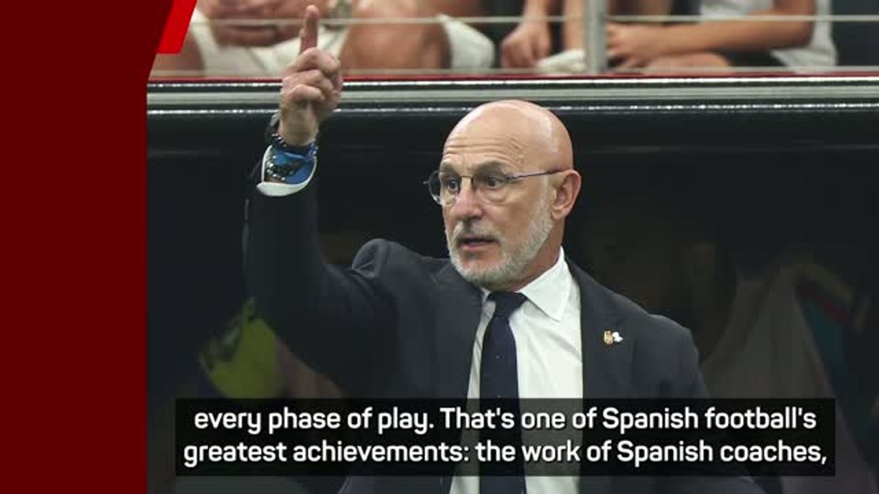 Spanish players showed they are the best in beating France - coach De La Fuente