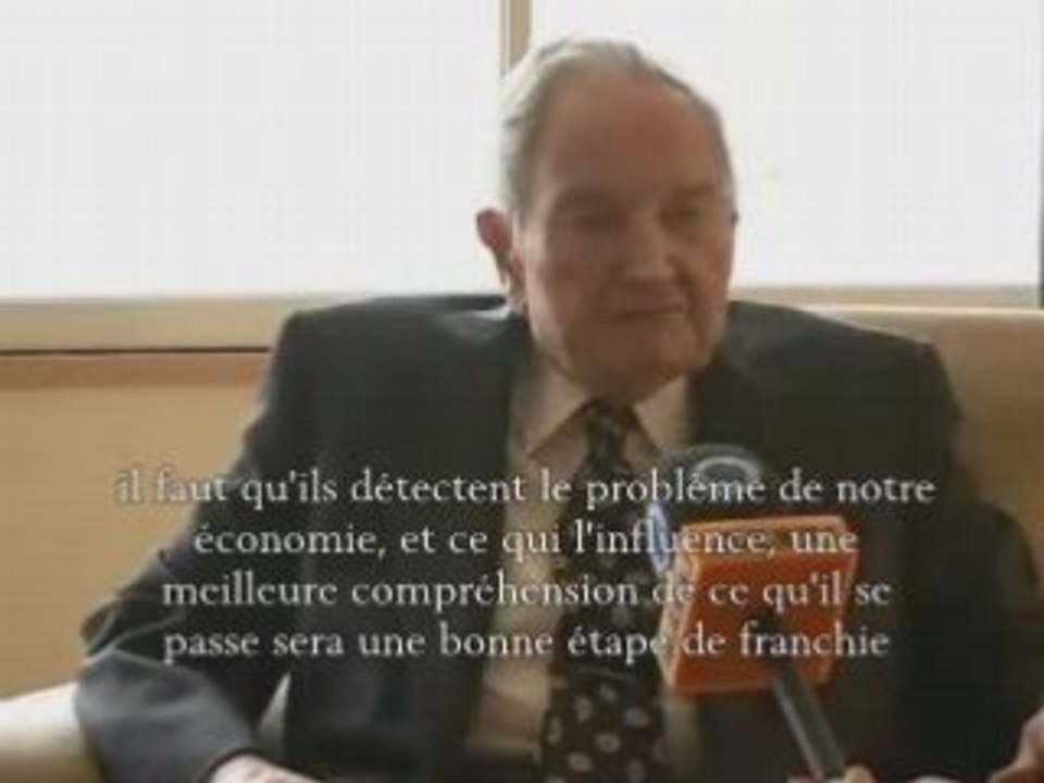 David Rockefeller face à Benjamin Fulford 3-4