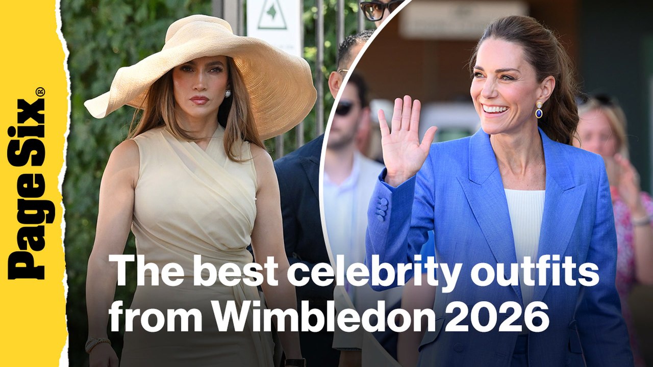 The best celebrity outfits from Wimbledon 2026: Kate Middleton, Jennifer Lopez and more