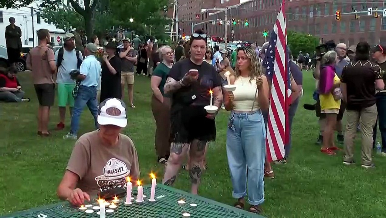 Vigil held in Maine after fatal shooting involving ICE agents