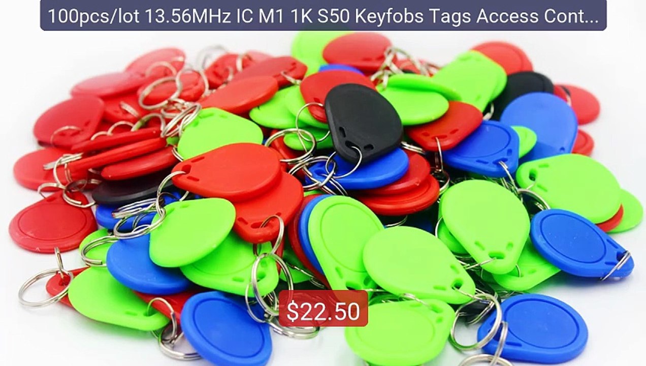 100pcs/lot 13.56MHz IC M1 1K S50 Keyfobs Tags Access Control R... -- Hot Deal 2026 | Limited Offer!