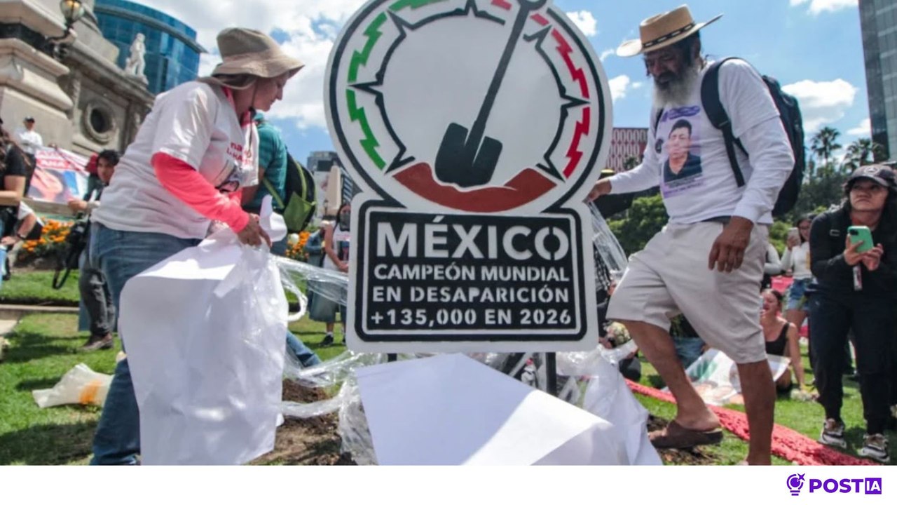 El antimonumento ya no está, pero la crisis de desapariciones sigue ahí