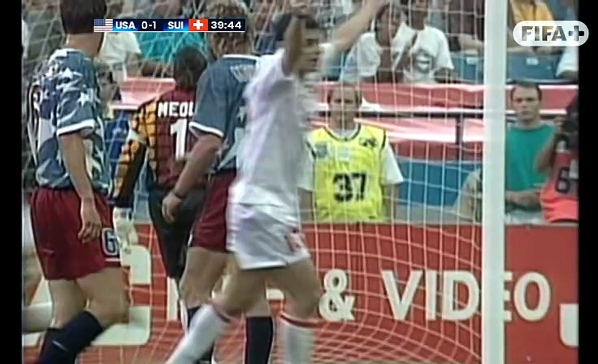 World Cup 1994  USA vs Switzerland (Group A ) English commentary