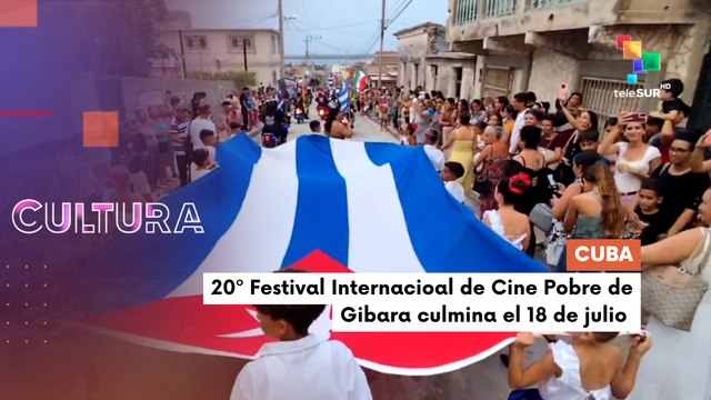 CULTURA TLC | Cuba | Festival Internacional de Cine Pobre de Gibara culminará el 18 de julio
