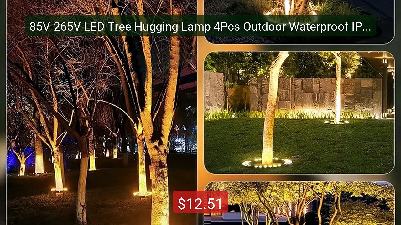 85V-265V LED Tree Hugging Lamp 4Pcs Outdoor Waterproof IP65 L... -- Amazing Value 2026 | Must Have!