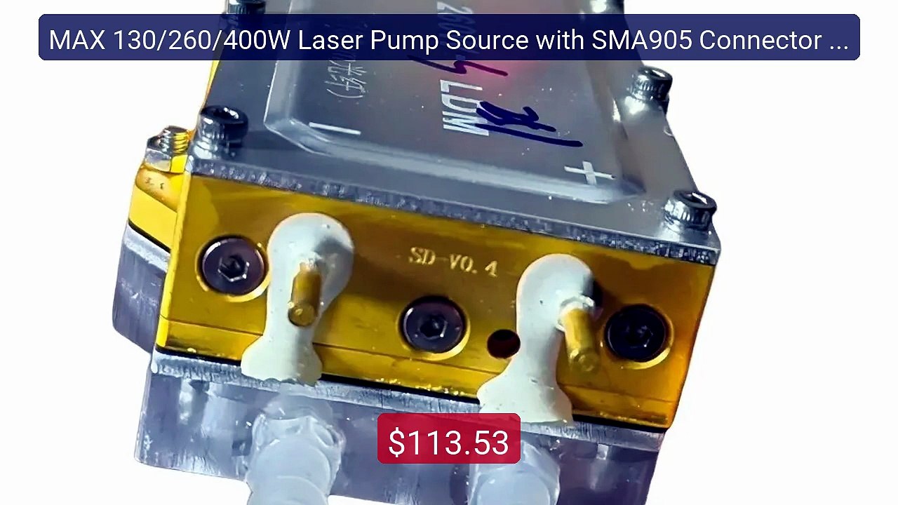 MAX 130/260/400W Laser Pump Source with SMA905 Connector Fiber Pro... -- Best Deal 2026 | Shop Now!