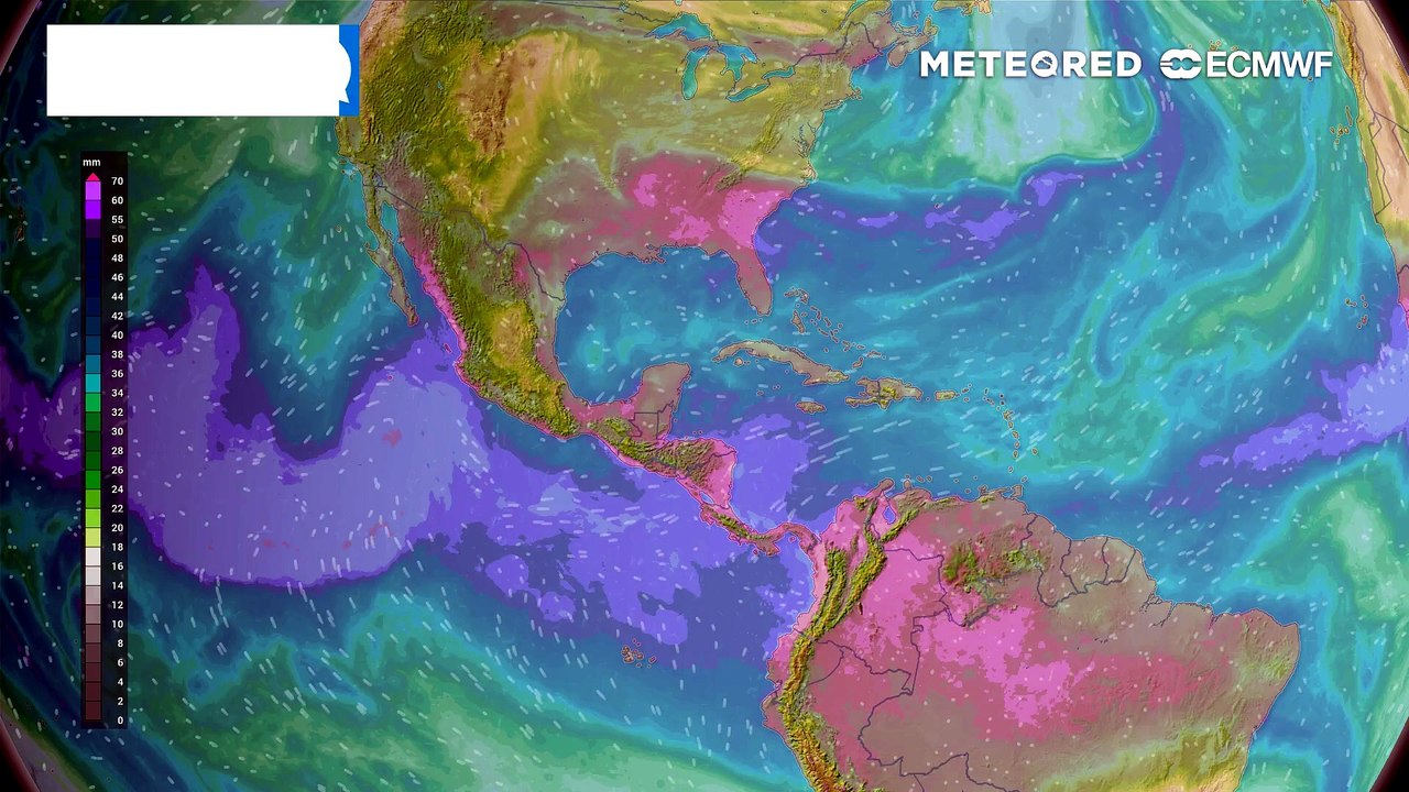 Segunda quincena de julio con lluvias y Polvo del Sahara, formándose huracanes