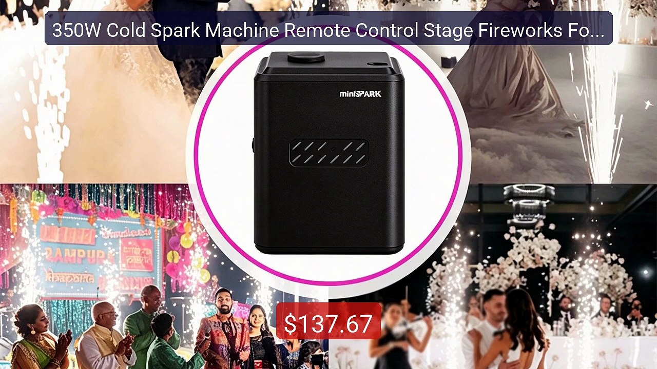 350W Cold Spark Machine Remote Control Stage Fireworks Foun... -- Top Pick 2026 | Unbeatable Price!