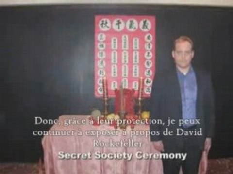 David Rockefeller face à Benjamin fulford 1-4 illuminati
