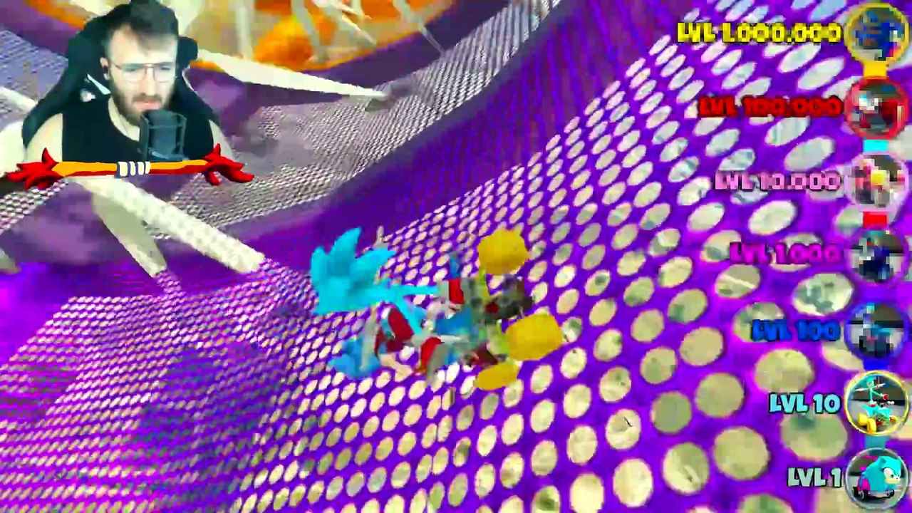 DE MOTO de FEMALE SONIC NIVEL 1 a NIVEL 1.000.000 en GTA 5 !! (Sonic Movie mod)