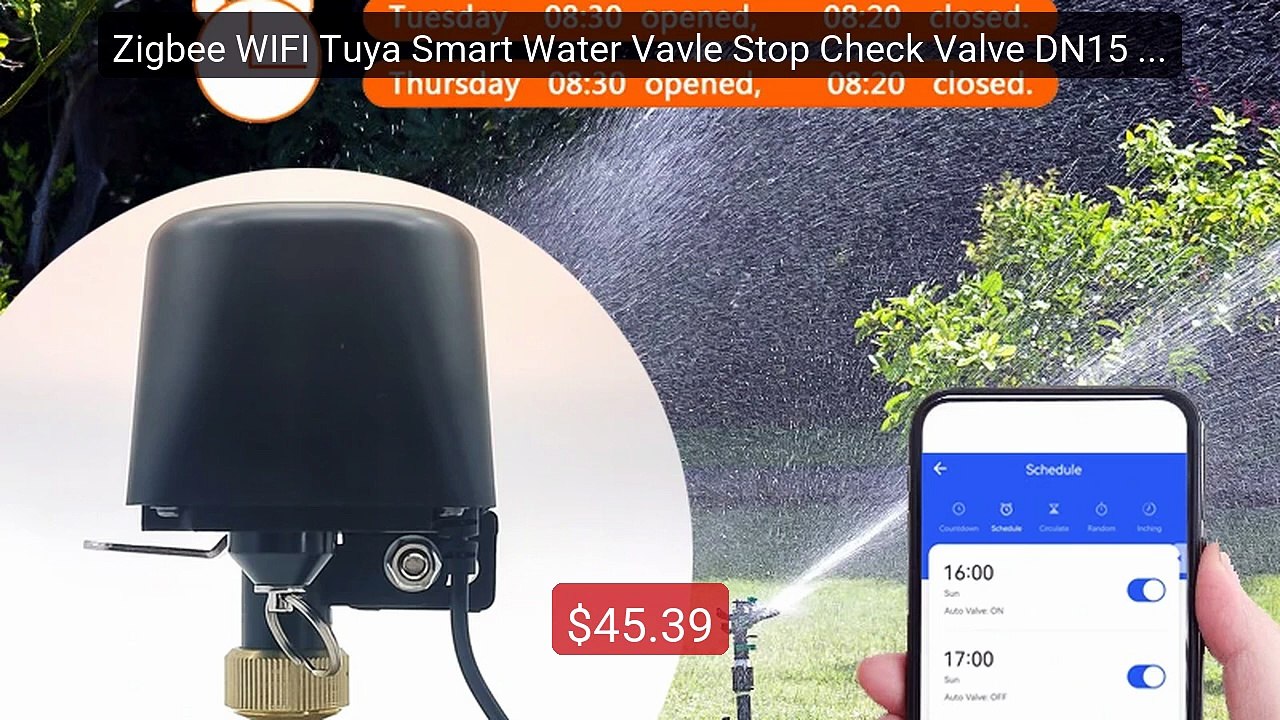 Zigbee WIFI Tuya Smart Water Vavle Stop Check Valve DN15 DN20 DN25... -- Best Deal 2026 | Shop Now!