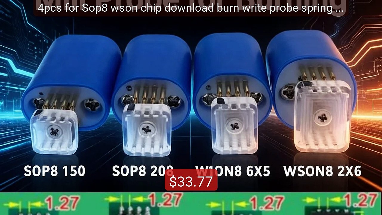 4pcs for Sop8 wson chip download burn write probe spring needle fl... -- Best Deal 2026 | Shop Now!