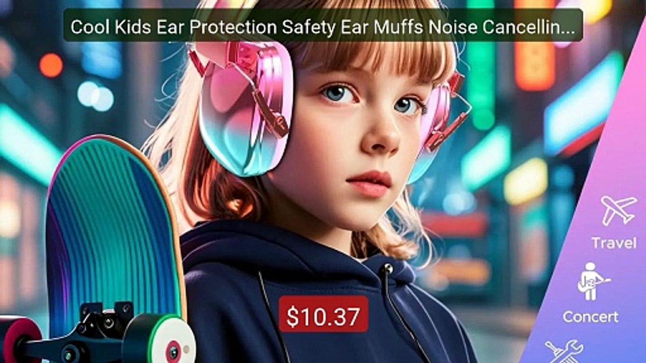 Cool Kids Ear Protection Safety Ear Muffs Noise Cancelling Hea... -- Best Buy 2026 | Great Quality!