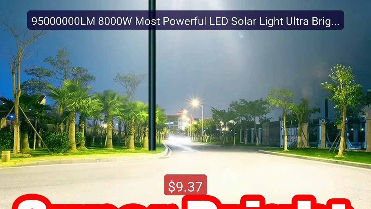 95000000LM 8000W Most Powerful LED Solar Light Ultra Bright Outdoo... -- Best Deal 2026 | Shop Now!