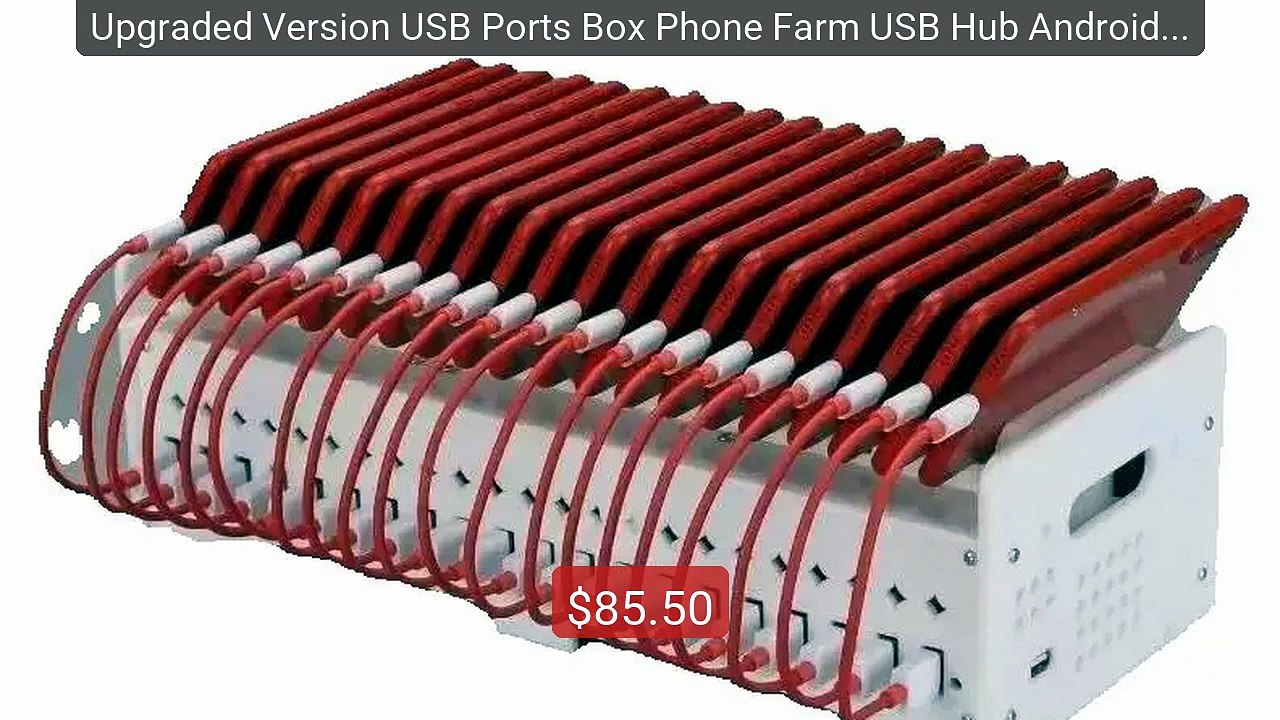 Upgraded Version USB Ports Box Phone Farm USB Hub Android Cont... -- Best Buy 2026 | Great Quality!
